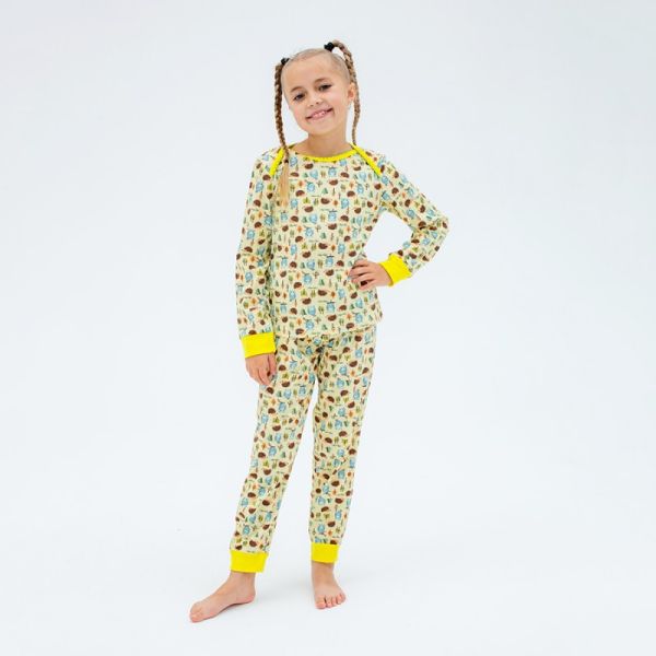 Pajamas for girls Forest