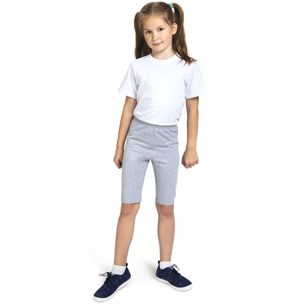Bicycle shorts for girls Gray